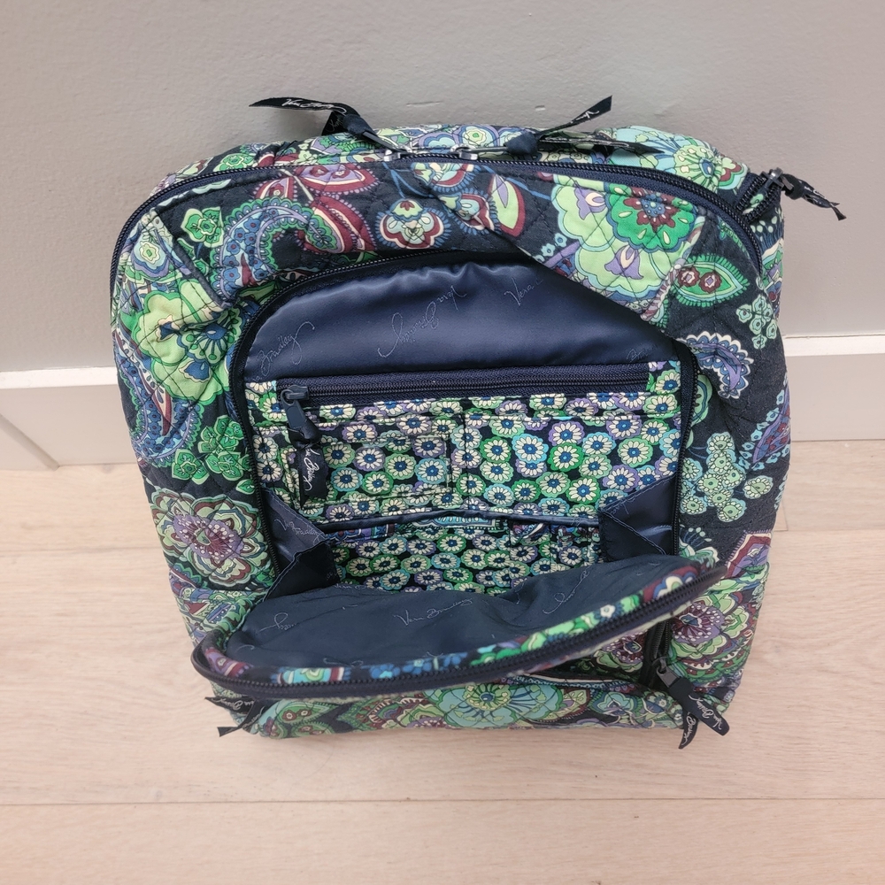 Vera Bradley Laptop Patterned Backpack - image 4